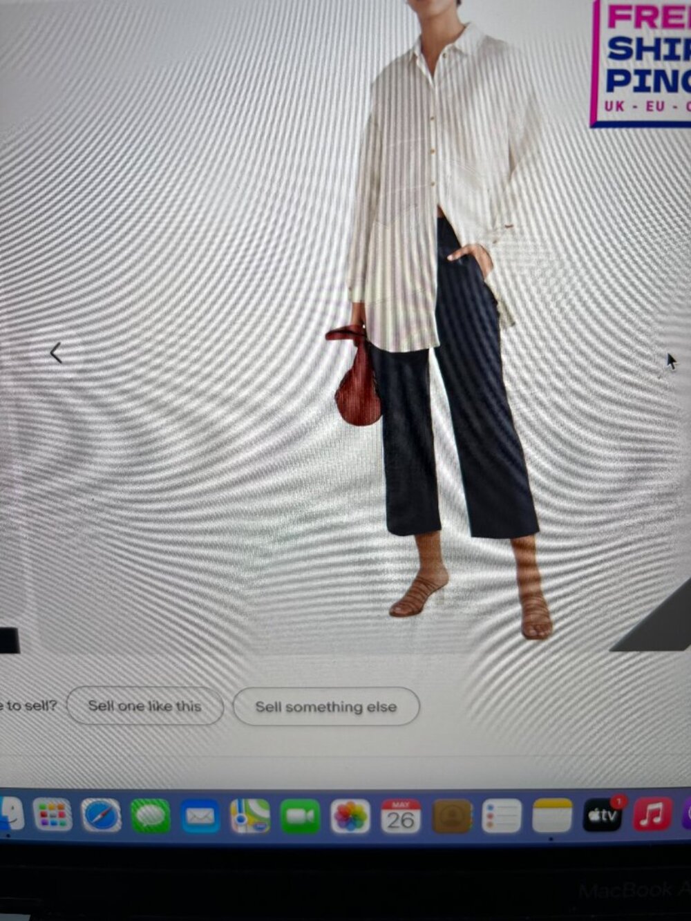 NWT Mansur Gavriel Navy Blue Silk Trousers Size US 10 IT 44